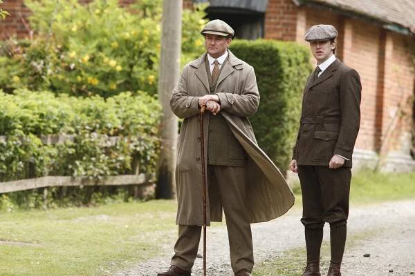 Panství Downton - Epizoda 4 - Z filmu - Hugh Bonneville, Dan Stevens