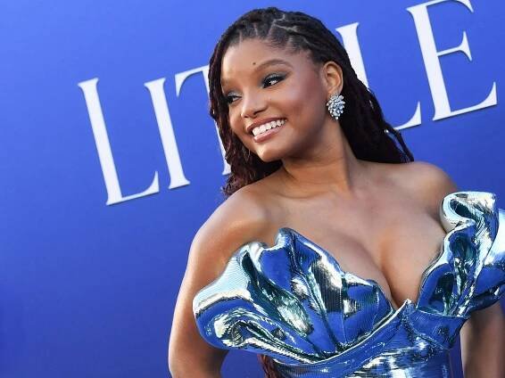 Halle Bailey Perfected Under-the-Sea Fashion at the Little Mermaid Premiere