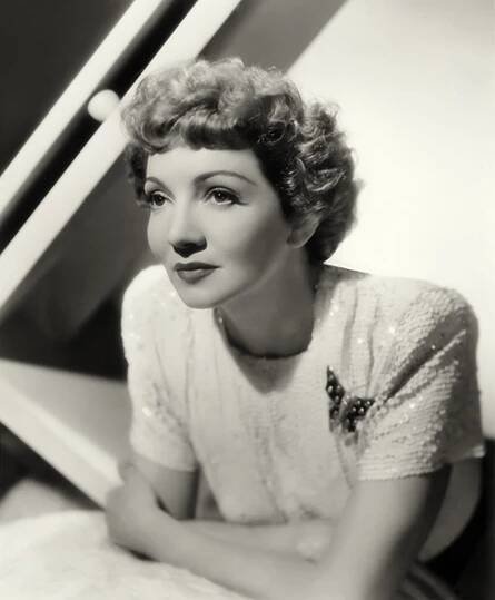 Claudette Colbert fotka