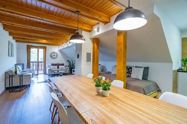 Velký apartmán - Apartmány pod Miloňovou