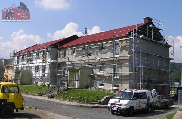 Rekonstrukce domů typu OKÁL, provedené firmou René Švancara