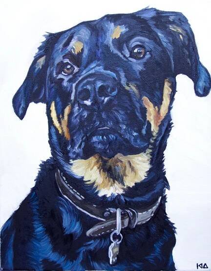 Sidney, Oil on Canvas, 11x14
