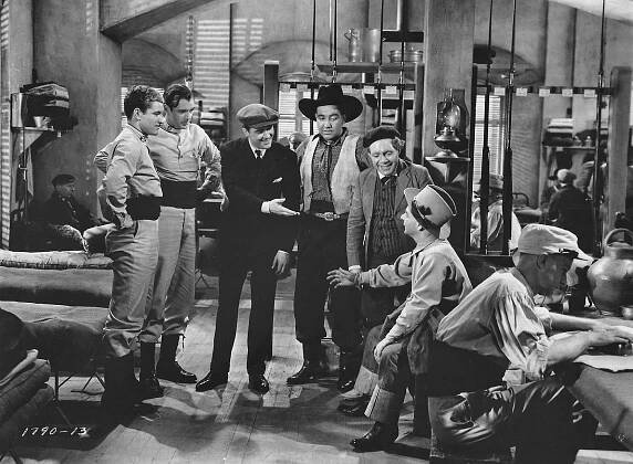 Robert Preston, Gary Cooper, Ray Milland, Broderick Crawford, J. Carrol Naish, Charles Barton - Beau Geste - Z filmu