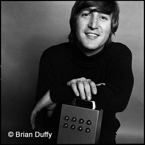 John Lennon with Nothing Box, 1965