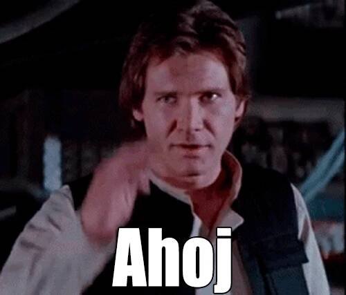 Ahoj GIFy - 69 animovaných obrázků GIF