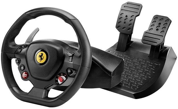 Thrustmaster Sada volantu a pedálů T80 Ferrari 488 GTB Edition pro PS4 a PC (4160672)