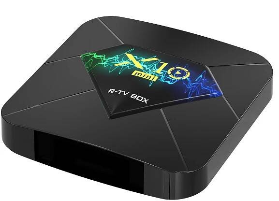 2020 Newest Android tv box R-TV BOX X10 mini 1gb 8gb 2gb 16gb Allwinner H313 Quad Core wifi Android 10 TV Box