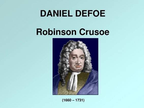 PPT - DANIEL DEFOE Robinson Crusoe PowerPoint Presentation, free download - ID:4957259