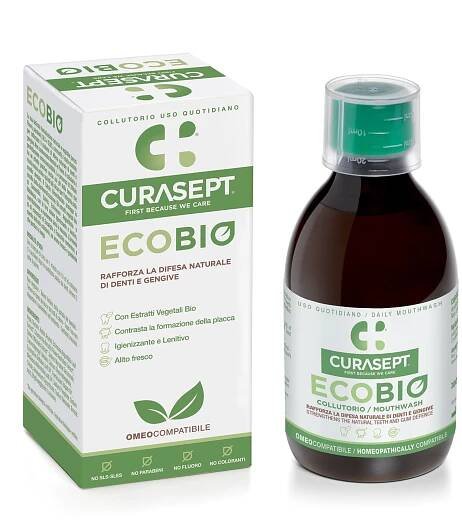 CURASEPT ECOBIO ústní voda 300 ml