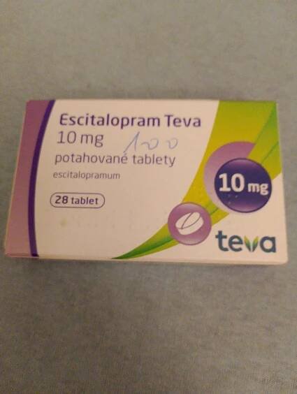 Escitalopram- lek na sklidneni( proti depresi) - undefined
