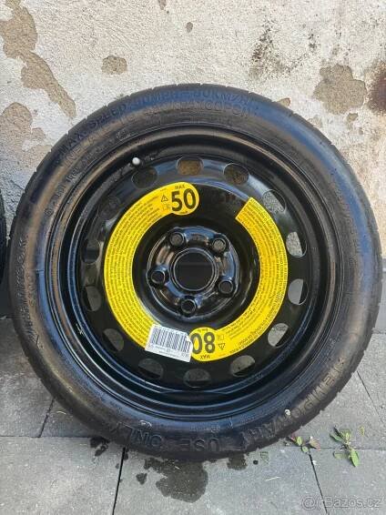 Prodám dojezdové kolo VW skoda seat Audi 5+112 R16
