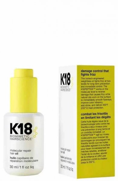 K18 Molecular Repair Hair Oil 30 ml - PROZDRAVEVLASY