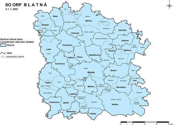 SO ORP Blatná | Jihočeský kraj