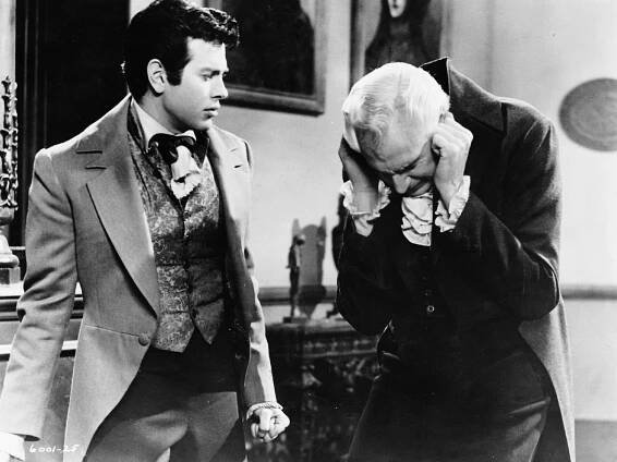 Mark Damon, Vincent Price - Zánik domu Usherů - Z filmu