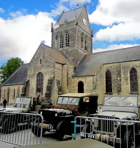 church in Sainte-Mère-Église
