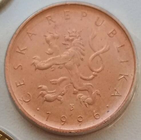 10 Kč Koruna 1996 RRR UNC ze sady