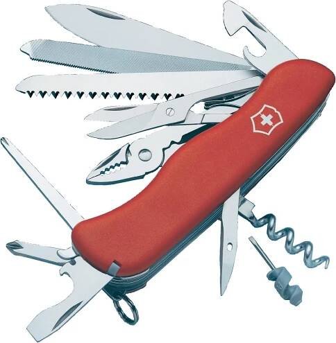 Ivo GRANDIČ - Kleště, kladiva, hasáky, nůžky, nože - Victorinox - 0.9064 WorkChamp kapesní nůž multifunkční Victorinox 
