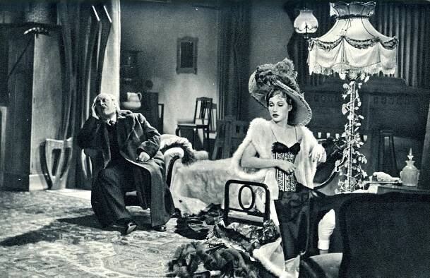 Hilde von Stolz mit Emil Jannings in "Traumulus" (1936)