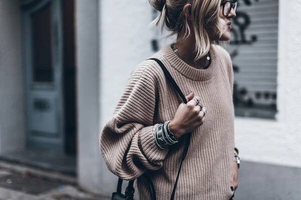 BLUSH KNIT & GLASSES » mikuta.nu