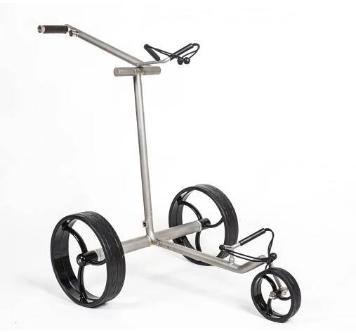 Davies Caddy PREMIUM, Brush silver matt | AAA Golf