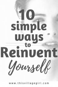 a woman's face with the words 10 simple ways to reinive yourself