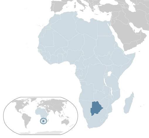 Súbor:Location Botswana AU Africa.svg – Wikipédia