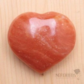 Selenit oranžový Madagaskar srdce SES 1