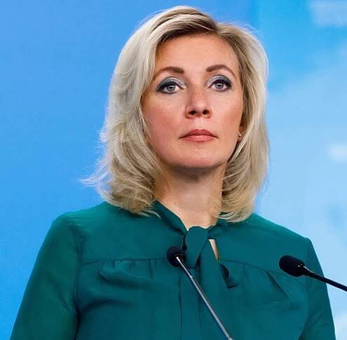 Marija Zacharova (* 24. prosince 1975, Moskva, Sovětský svaz) je ruská diplomatka, první žena ve funkci mluvčí ruského ministerstva zahraničí. Funkce se ujala 10. srpna 2015, kdy nahradila Alexandra Lukaševiče. Vystudovala Státní institut mezinárodních vztahů v Moskvě. ▬ Během rusko-ukrajinské války v roce 2022 na ni Evropská unie uvalila sankce. V květnu 2022 vzbudila pozornost veřejnosti když prohlásila, že román 1984 nepopisuje hrozbu totality, ale liberalismu, a že je namířený proti Západu, a „nebyl o Sovětském svazu, ne o nás“.