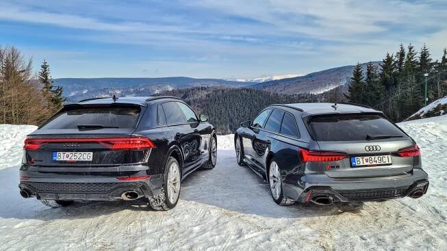 SÚBOJ CESTNÝCH ŠELIEM: AUDI RS6 VS. RS Q8