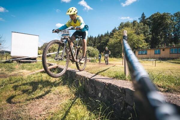 Dětský závod JEKOLKA - SINGLETRAIL Moravský kras