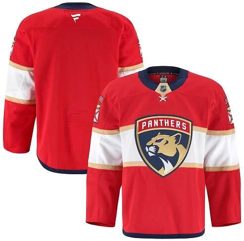 Men's Florida Panthers Fanatics Red Home Authentic Pro Jersey