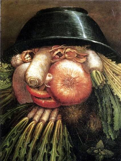 L'Homme potager, par Giuseppe Arcimboldo