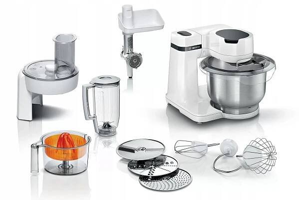 Planetární robot Bosch MUM S2EW40 3,8L 700W Mlýnek na maso Odšťavňovač