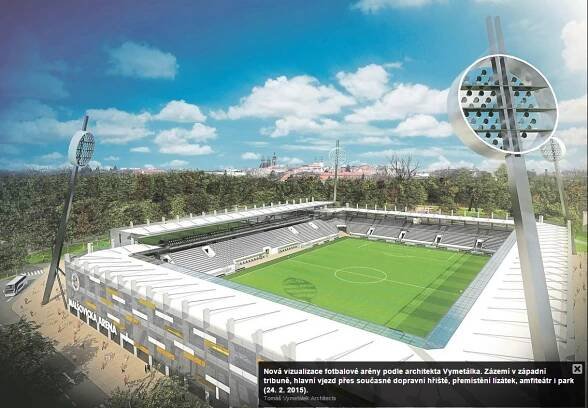 Hradec už ví, kdo nakreslí nový fotbalový stadion