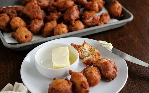Crab Hush Puppies