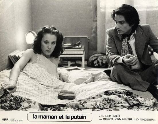 Maminka a děvka - Fotosky - Bernadette Lafont, Jean-Pierre Léaud