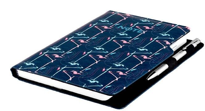 Diář DESIGN denní A5 2026 český - modrá - Flamingo | AAApapir.cz 