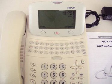 GSM stolní telefon GDP-02 výrobce Jablotron na SIM mobilního operátora - Mobily a chytrá elektronika