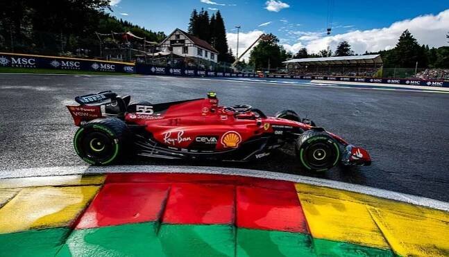 Velká cena Belgie – sobotní sprint – tým Scuderia Ferrari
