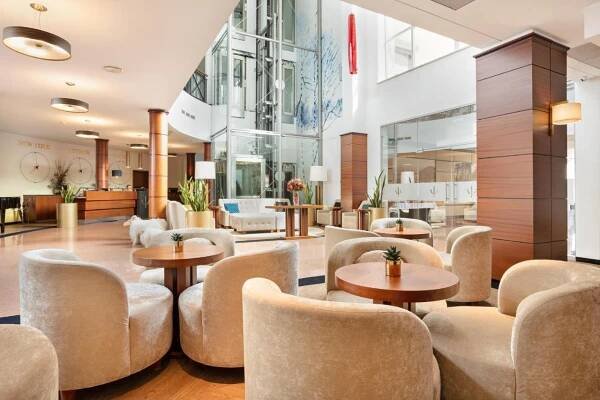 Posezení v ubytování Hotel Olympic Spa & Wellness