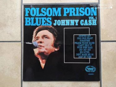 LP Johnny Cash - Folsom prison blues - Hudba a film