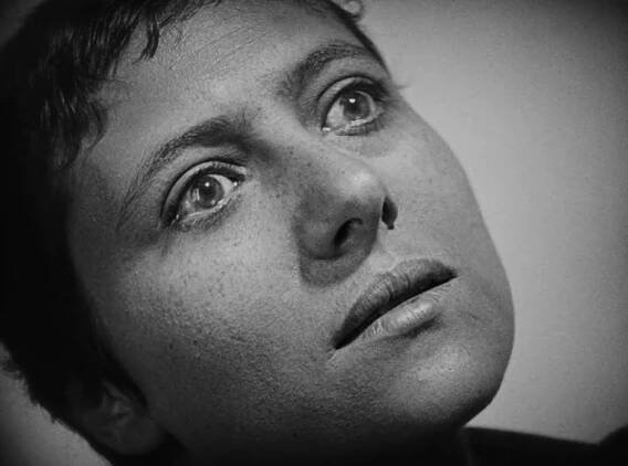 Maria Falconetti - Utrpení Panny orleánské - Z filmu