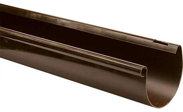 Marley Continental Žlab okapový plastový 100 x 1000 mm, hnědý