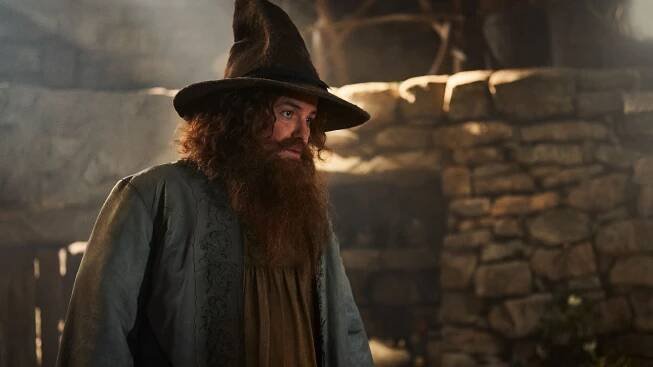 Rory Kinnear as Tom Bombadil in Lord of the Rings: Rings of Power Season 2