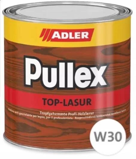 ADLER Pullex Top Lasur 0,75L BARVY !!!