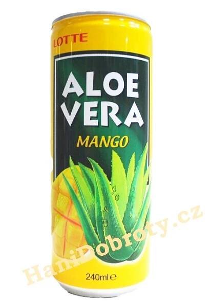 Nápoj s aloe vera s příchutí mango 240ml