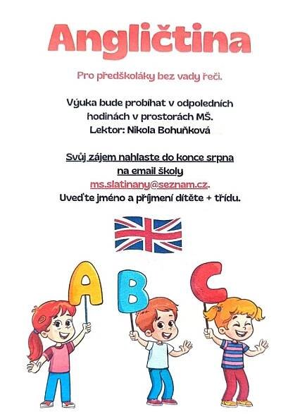 Angličtina pro předškoláky 