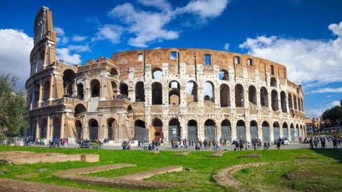 Římské Koloseum, Řím, Itálie