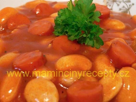 Fazole s párkem – Maminčiny recepty