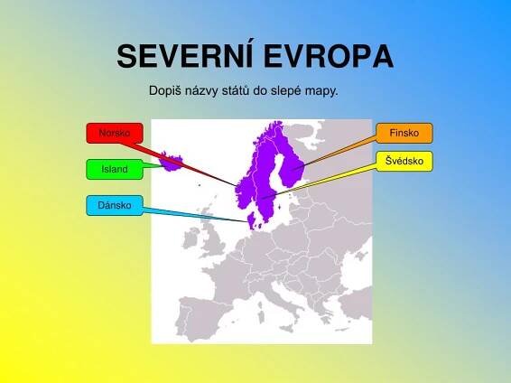 PPT - SEVERNÍ EVROPA PowerPoint Presentation, free download - ID:6937507